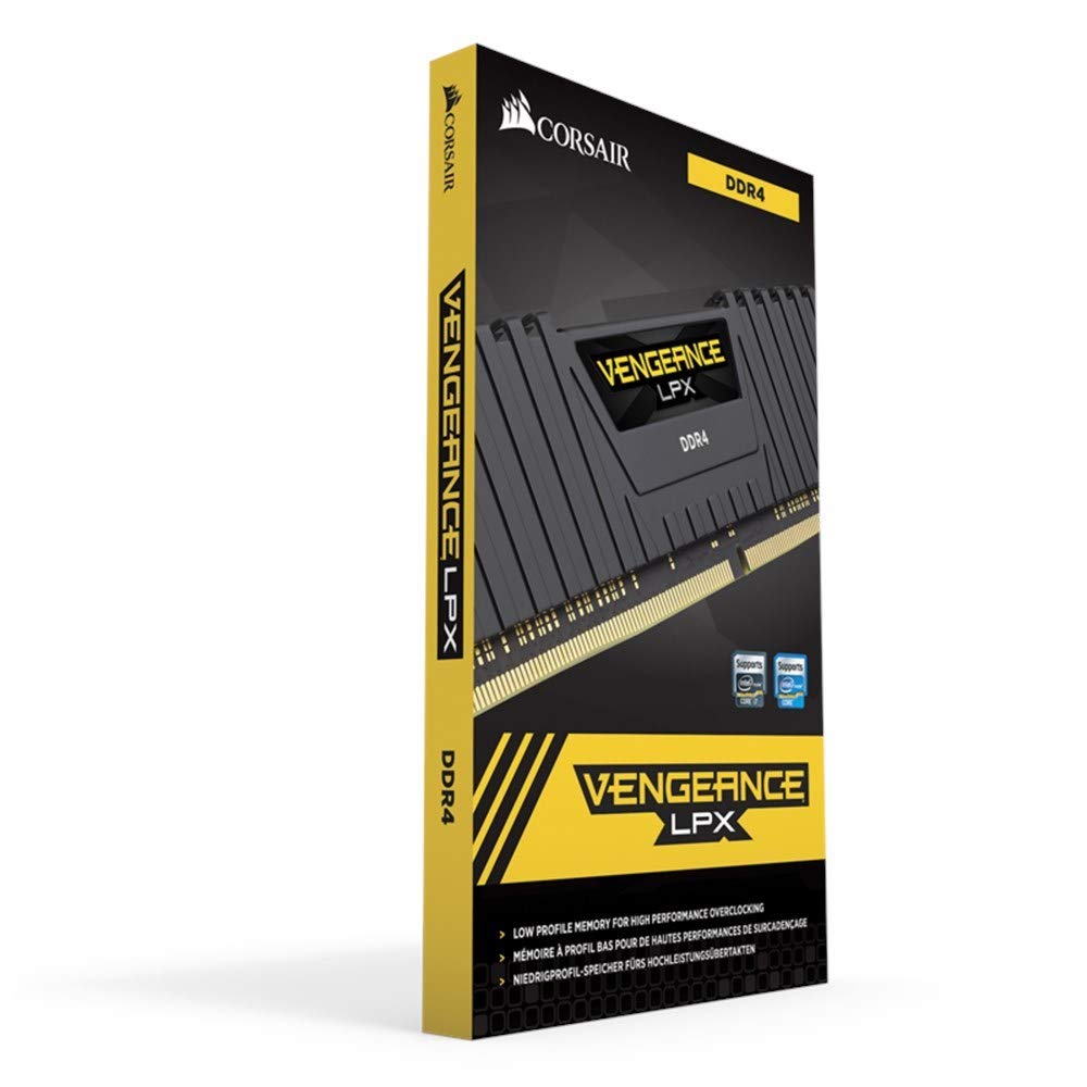 Black DDR4 Desktop RAM 16GB 2x8GB 3600MHz K6504
