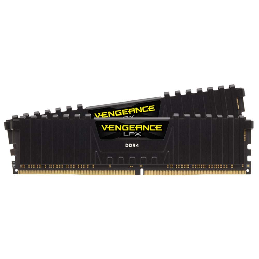 Black DDR4 Desktop RAM 16GB 2x8GB 3600MHz K6504