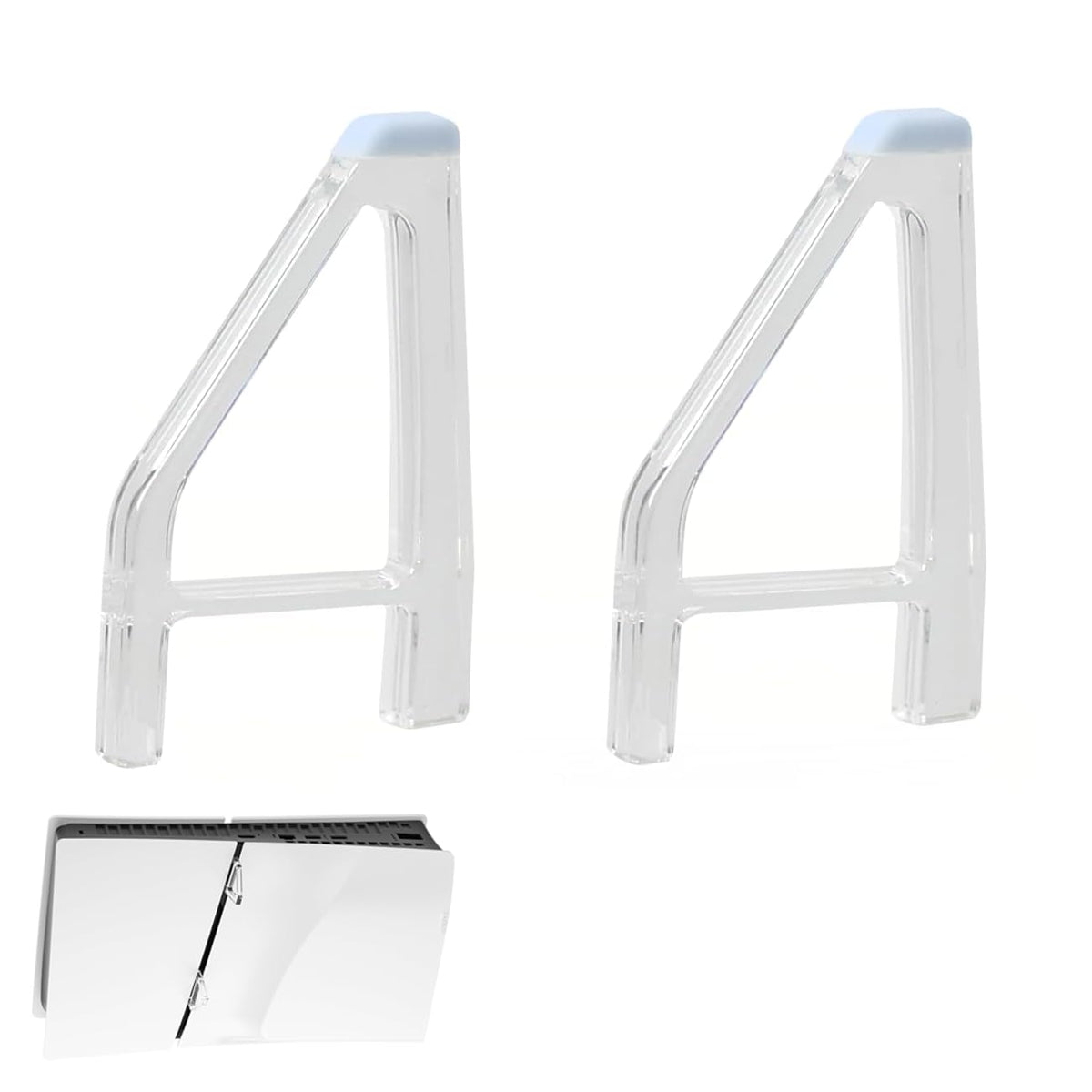 Stand for Ps5 Slim, Cooling Feet, Horizontal Placement Bracket Holder X381