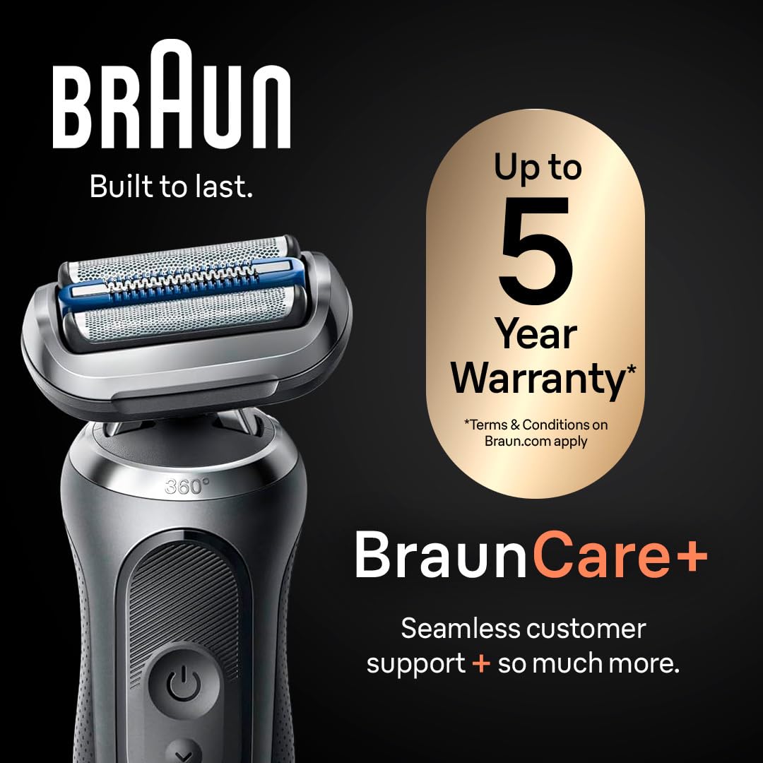 Electric Wet & Dry Foil Shaver with Travel Case W2320