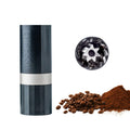 Black Manual Coffee Grinder, Stainless Steel Conical Burr N1111