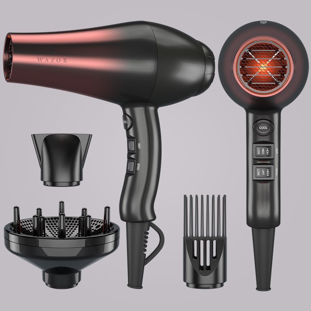 1875W Ceramic Tourmaline Ionic Hair Dryer M512735