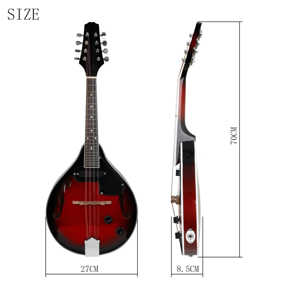 8-String Electric Guitar with Bag N75970
