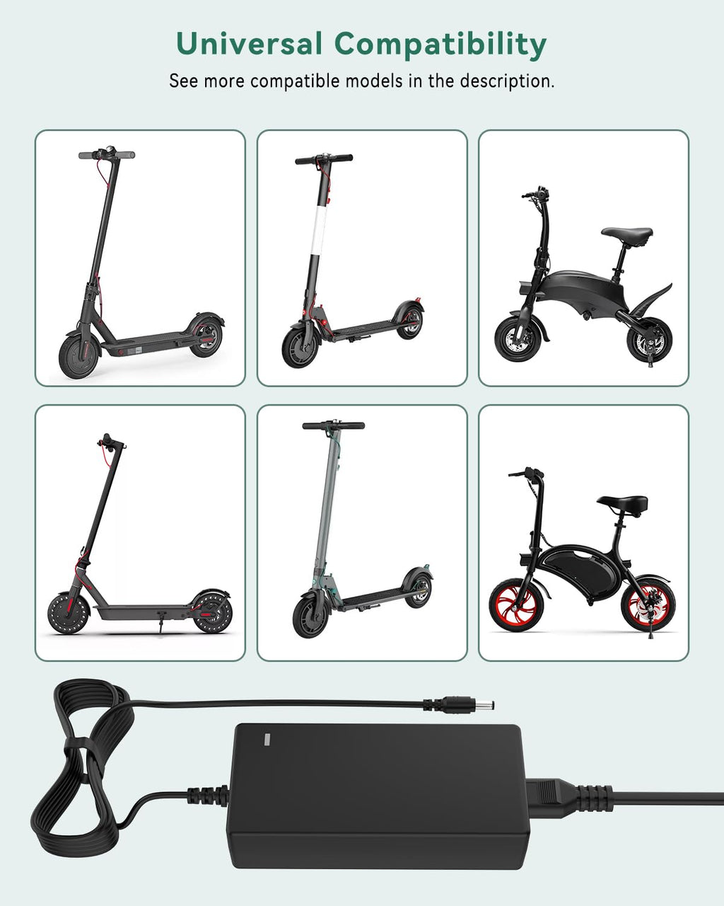 42V 2A Electric Scooter Charger Q115