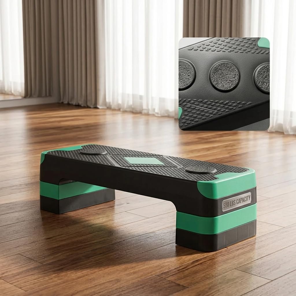 Adjustable Non-Slip Aerobic Step Platform D4060