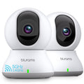 White 2K Security Camera 2 Pack D380625