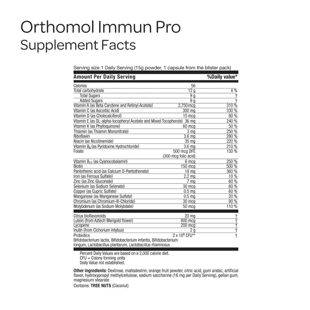 Immune & Gut Health Powder & Capsules F8810