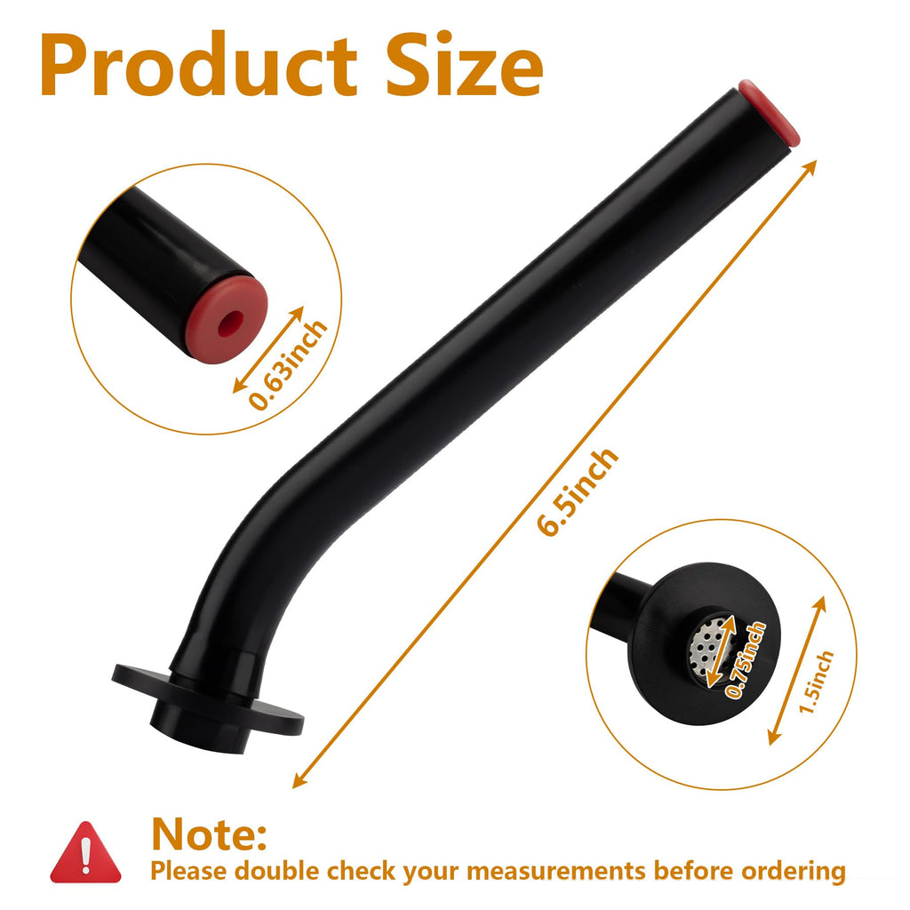 Gas Can Spout with Rubber Stopper P283