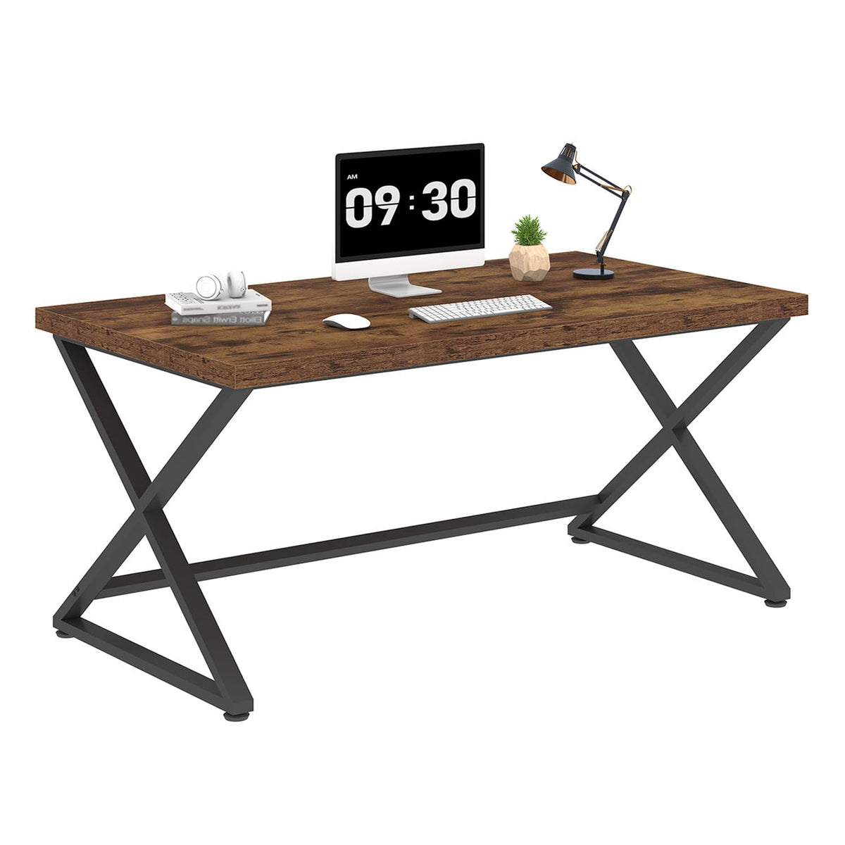 47" Rustic Brown Computer Desk R368153