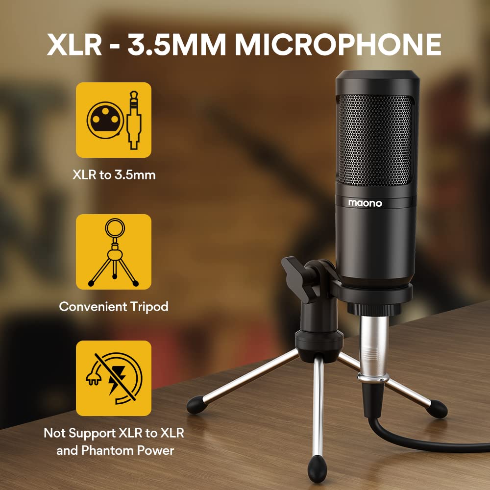 Podcast Equipment Bundle with Audio Mixer Y695411