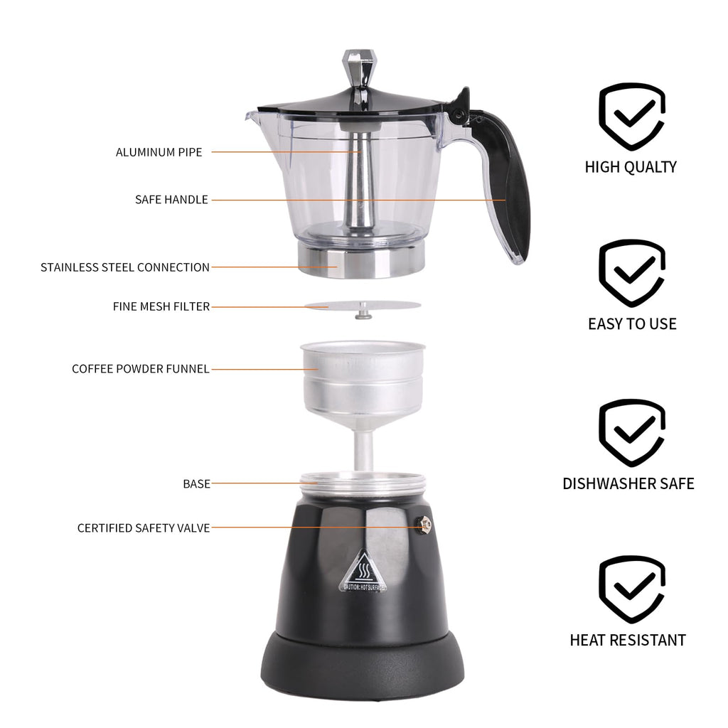 Electric Espresso Coffee Maker S556