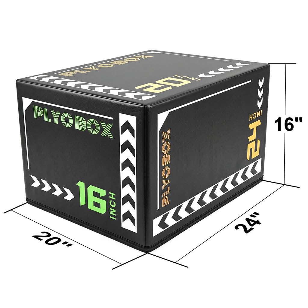3-in-1 Foam Plyo Box with Non-Slip Cover P56560