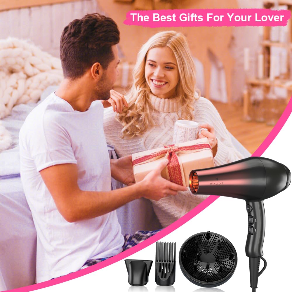 1875W Ceramic Tourmaline Ionic Hair Dryer M512735