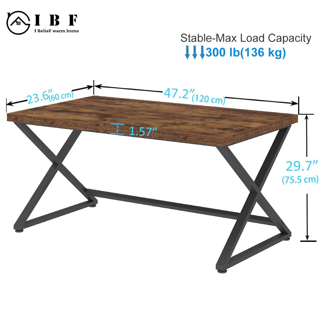 47" Rustic Brown Computer Desk R368153