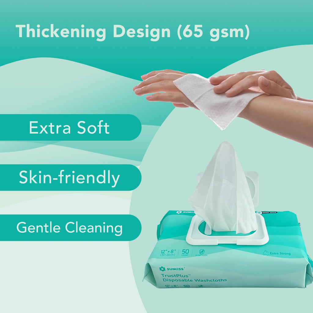 Incontinence Disposable Underwear XLarge 16 Count & Wet Wipes 200 Count U8203