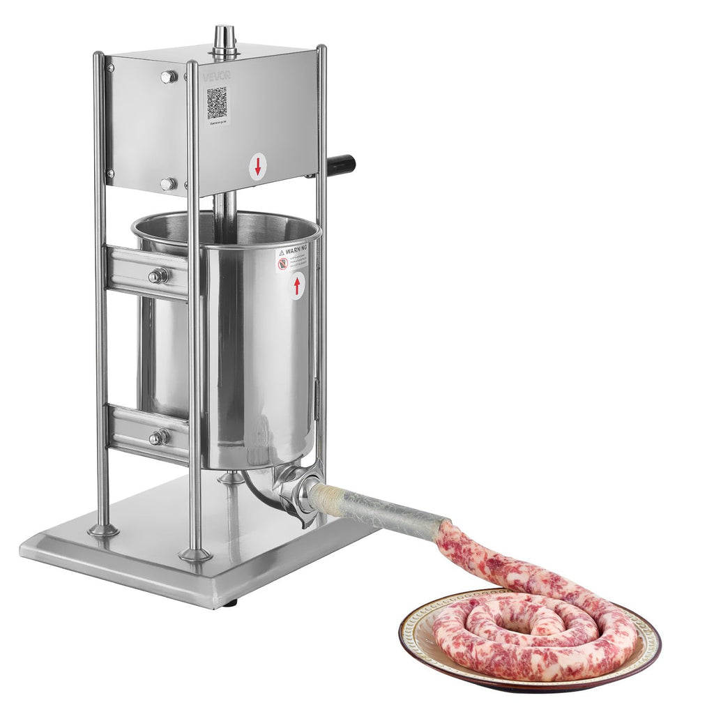 10 L Stainless Steel Vertical Manual Sausage Stuffer R29967