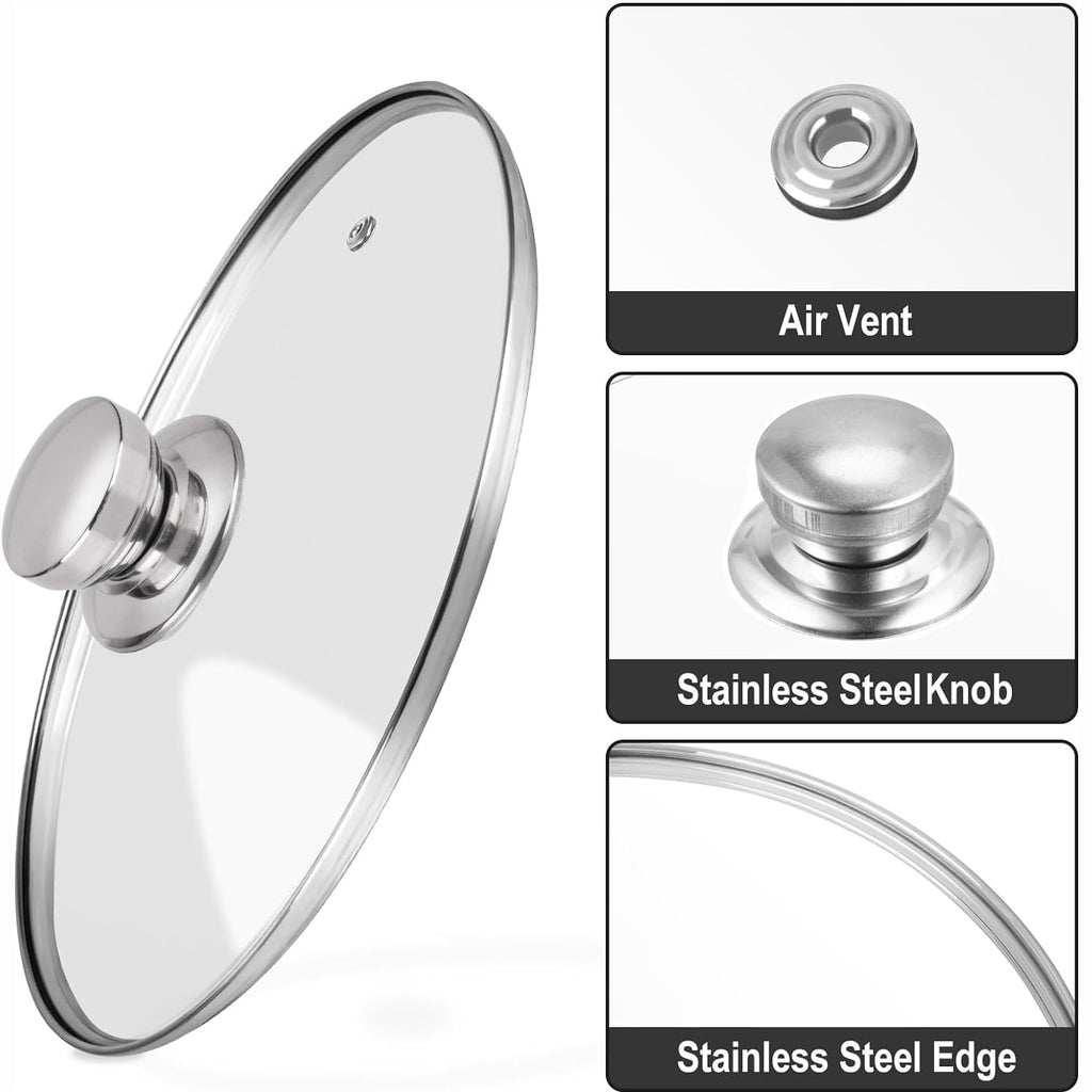 10 Inch Glass Pan Lid X70921