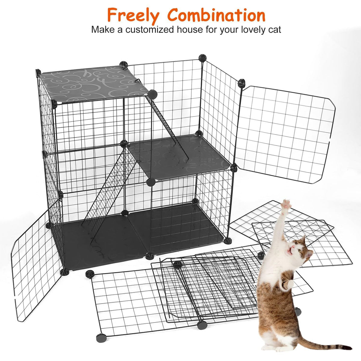 3-Tier Cat Cage E59486