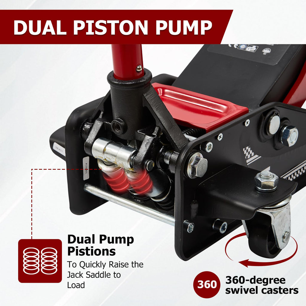 3 Ton Low Profile Steel Floor Jack C9784