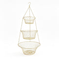 3-Tier Copper Hanging Basket X665