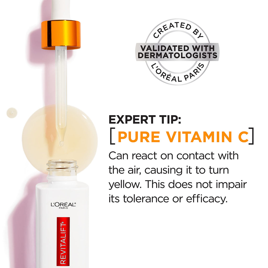 Vitamin C Brightening Face Serum with Vitamin E, Salicylic Acid, 1 oz V276