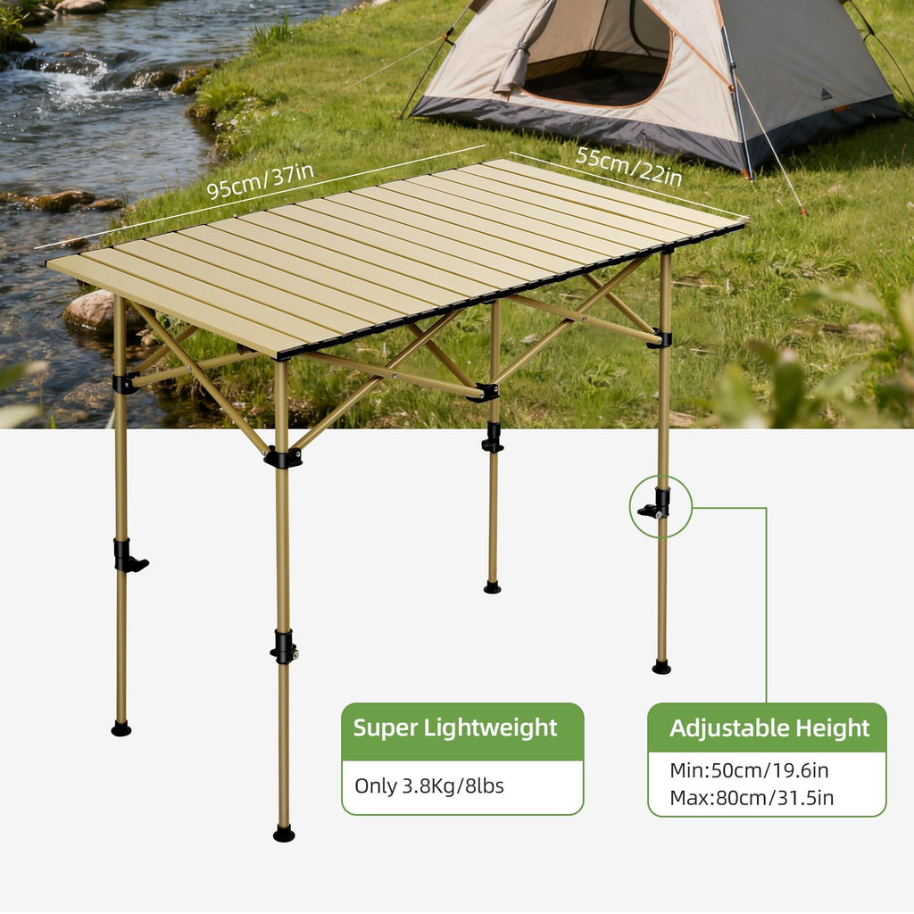 Folding Camping Table with Carry Bag Q693713