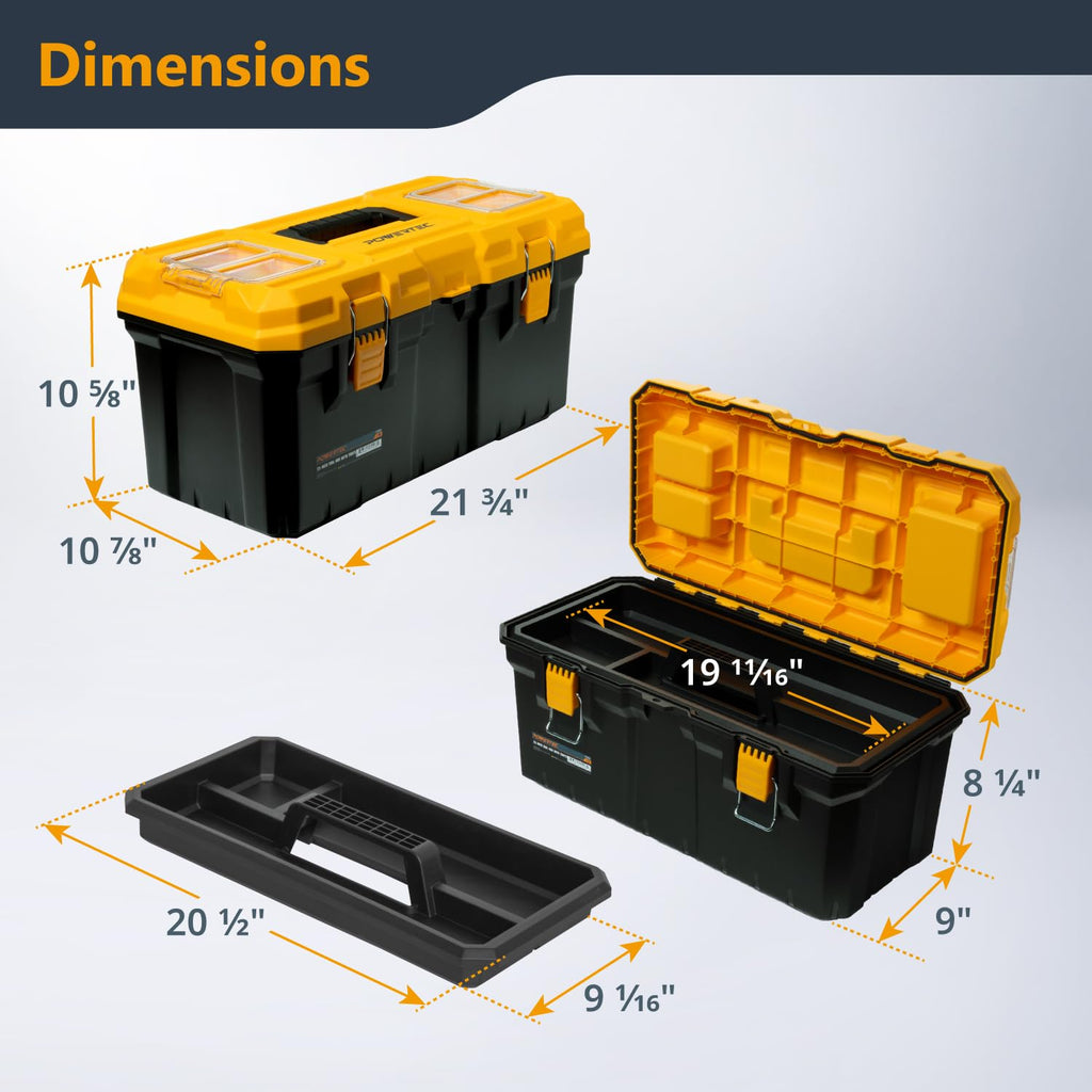 22-Inch Tool Box with Trays C20113