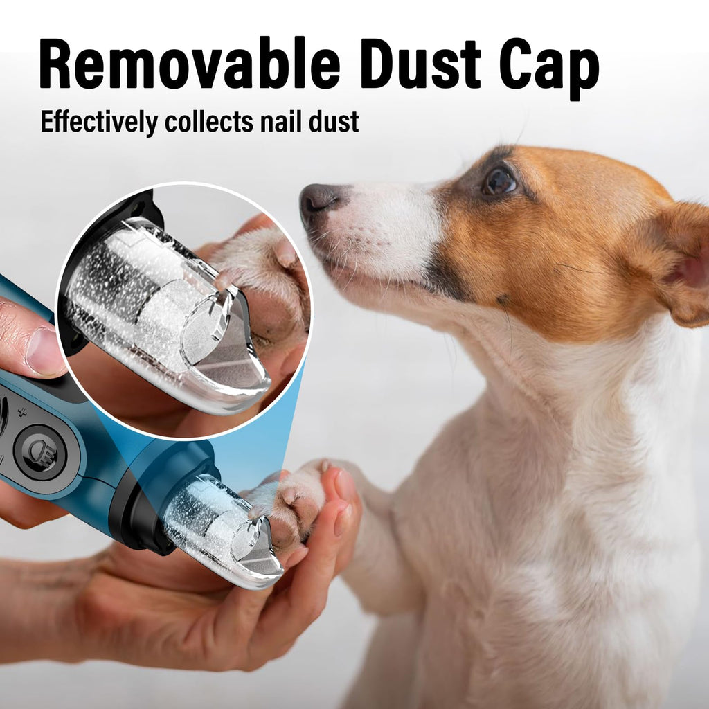 Dog Nail Grinder with 2 LED Lights Rechargeable Y786