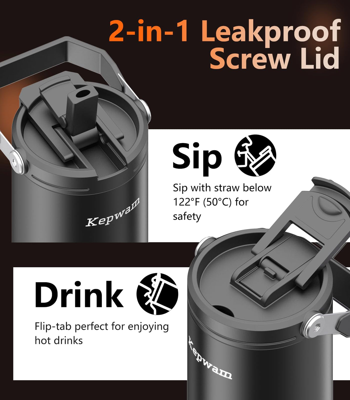 20oz Leak-Proof Self-Heating Travel Mug Z60260