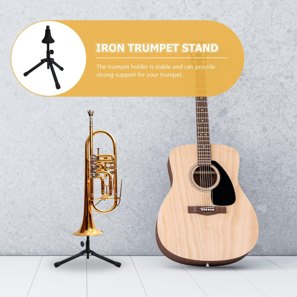 Portable Folding Trumpet Stand with Tripod Base G632