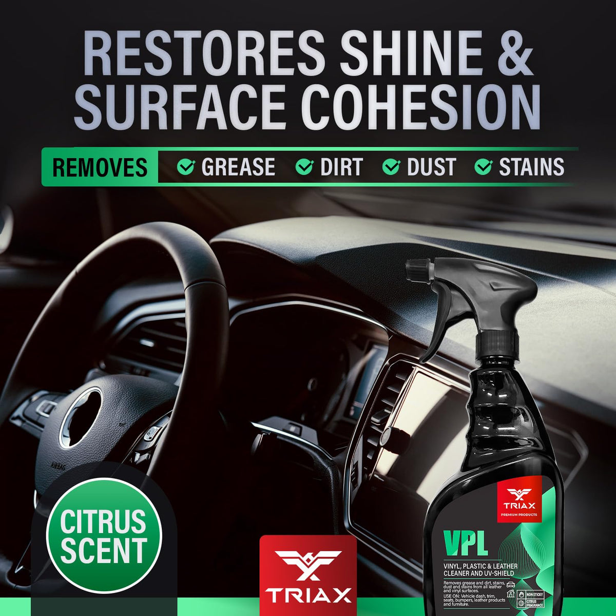Vinyl Plastic Leather Cleaner 1 Gallon J49250