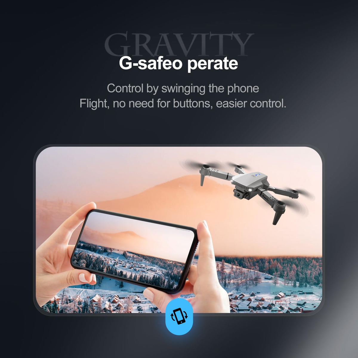 Foldable RC Drone with 720P HD Dual Camera F702