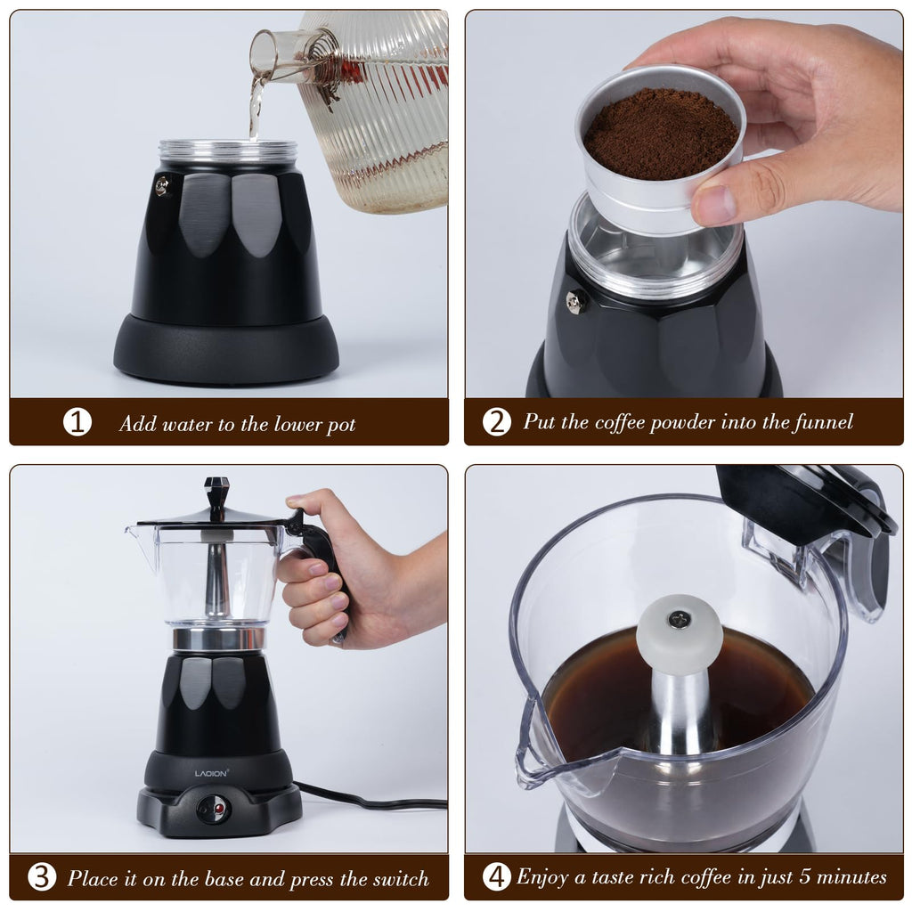 Electric Espresso Coffee Maker S556
