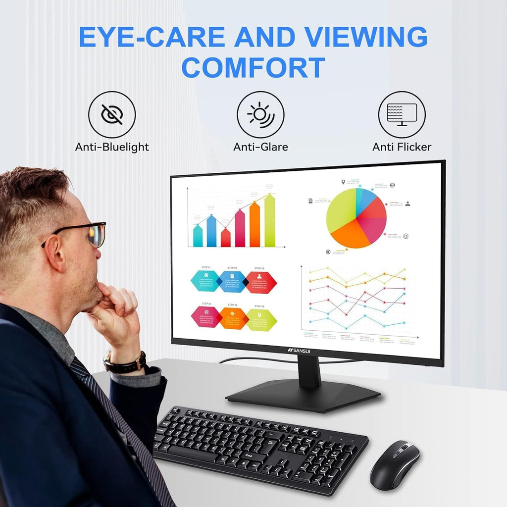 24 Inch 100Hz FHD Computer Monitor N618