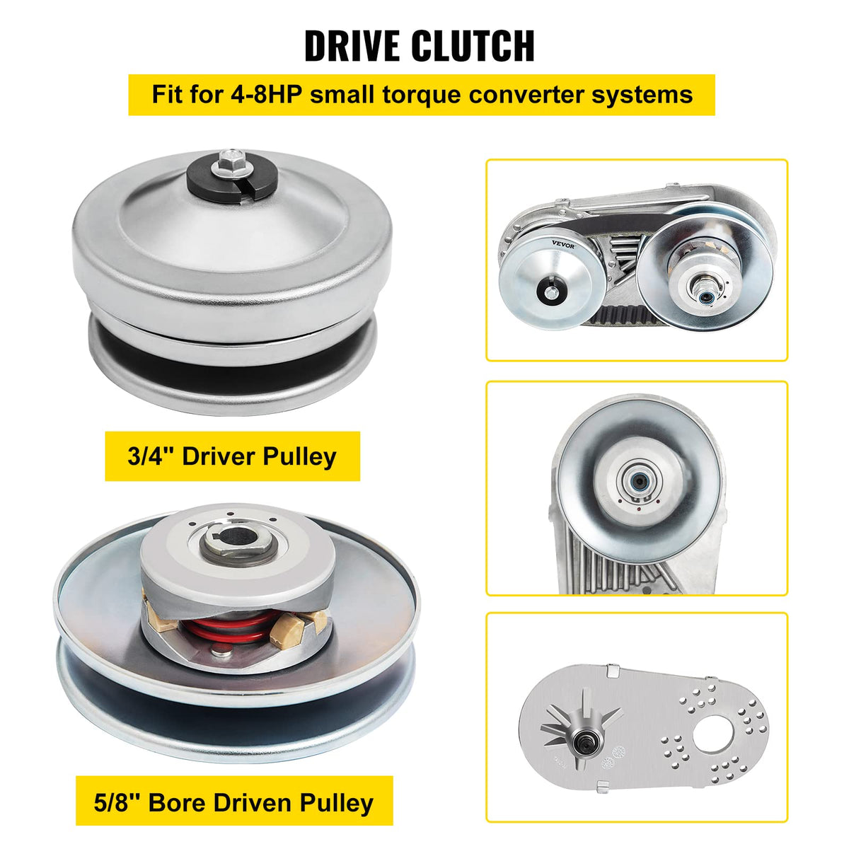 30 Series Torque Converter Kit 3/4 Inch 10T D671