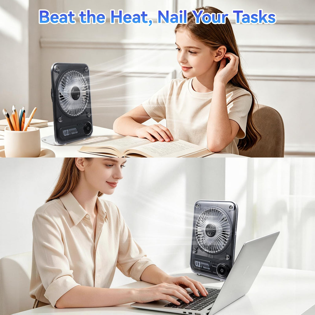 8.6 Inch Rechargeable Portable Desk Fan G6260