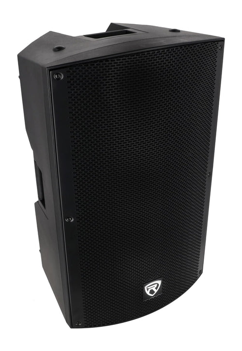 15" Powered PA Speaker Pair with Stands M2605