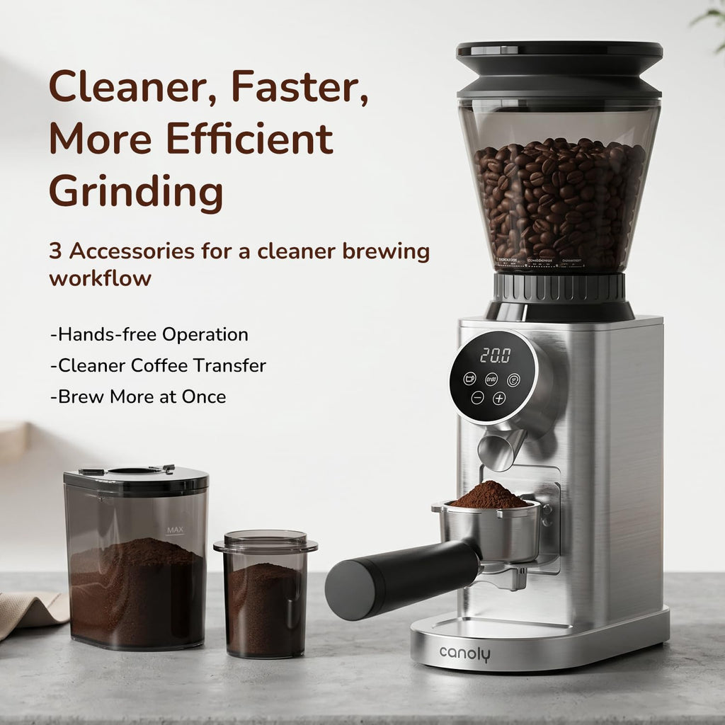 Electric Burr Coffee Grinder, 48 Grind Settings C79461