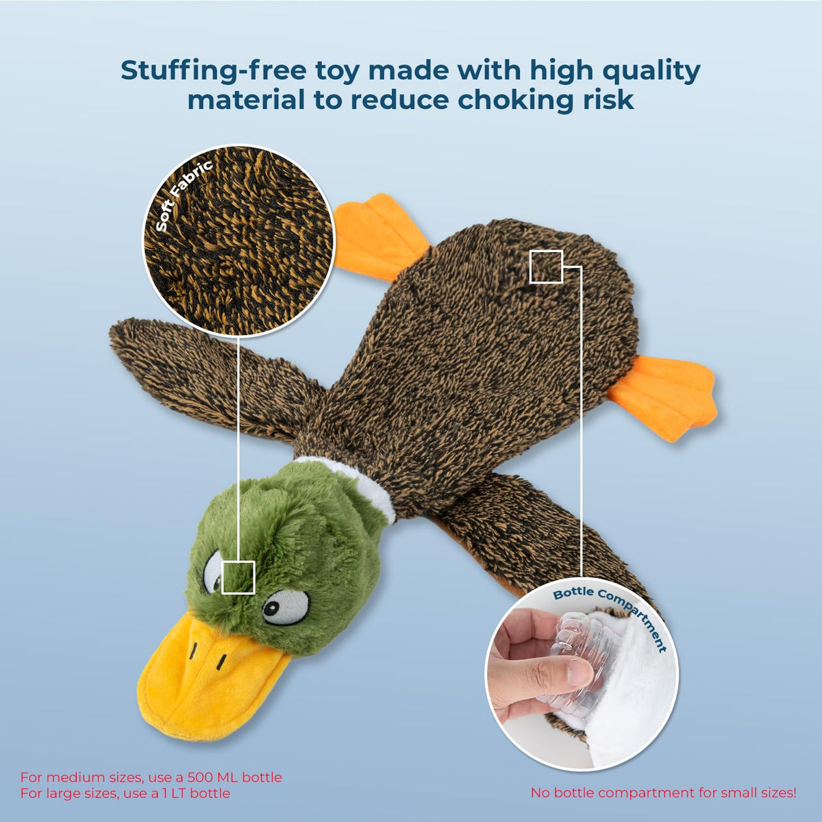 Stuffless Dog Toy L56151
