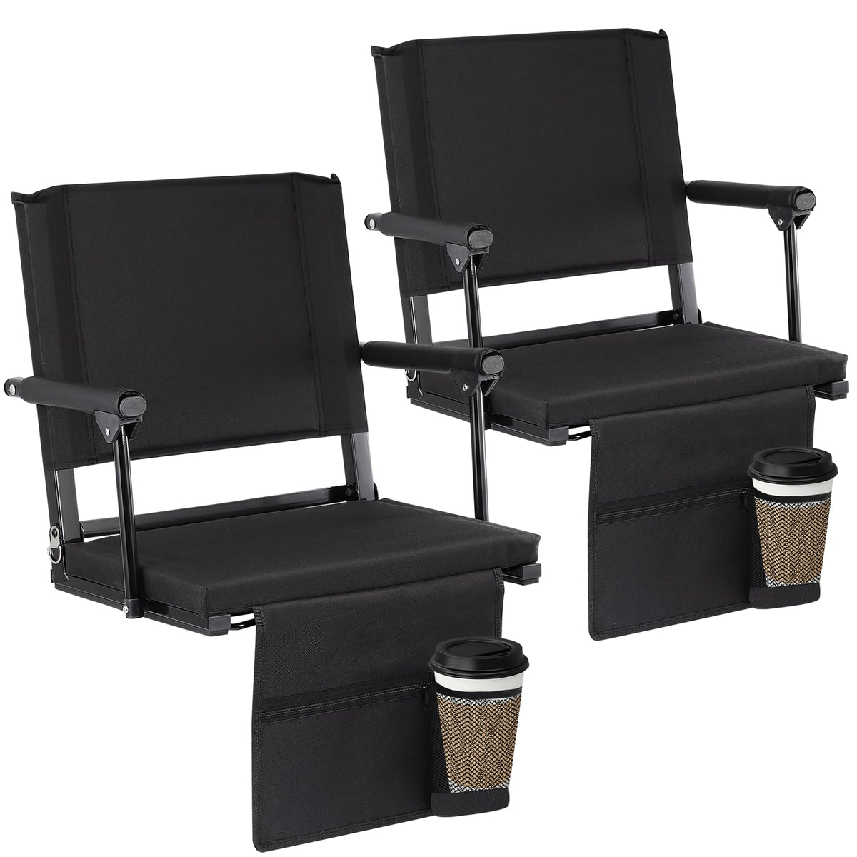 2 PCS Stadium Seats with Back Support M764200