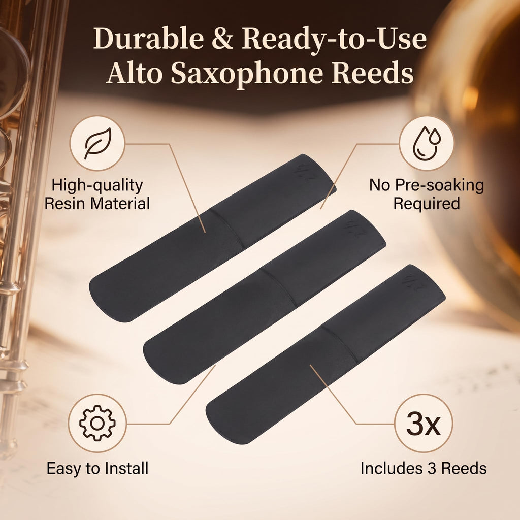Plastic Alto Saxophone Reeds 2.5 G712
