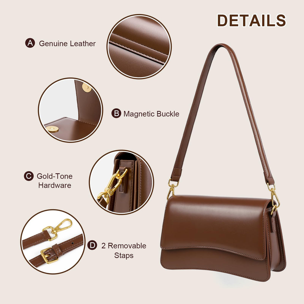 Genuine Leather Crossbody Bag G84136