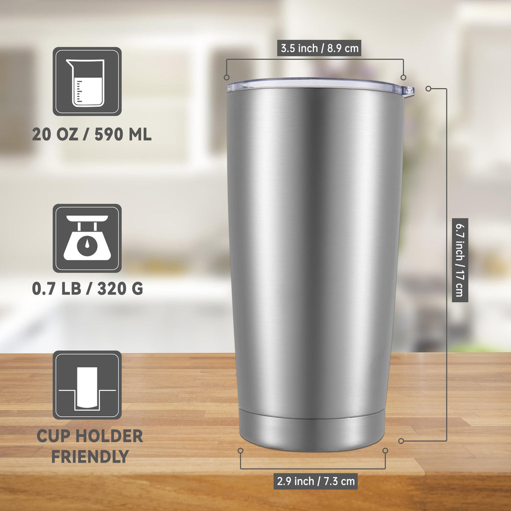 20 oz Stainless Steel Insulated Tumbler with Lid R275