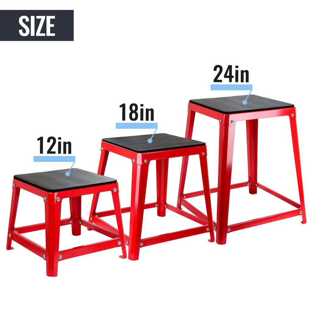 12/18/24/30 Inch Fitness Exercise Step Up Box U892