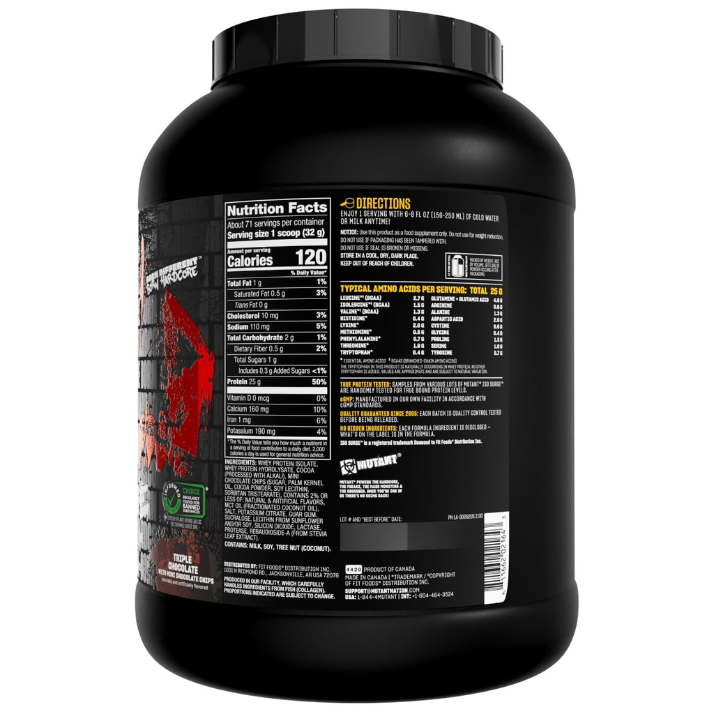 Whey Protein Isolate Triple Chocolate 5 lb I593732