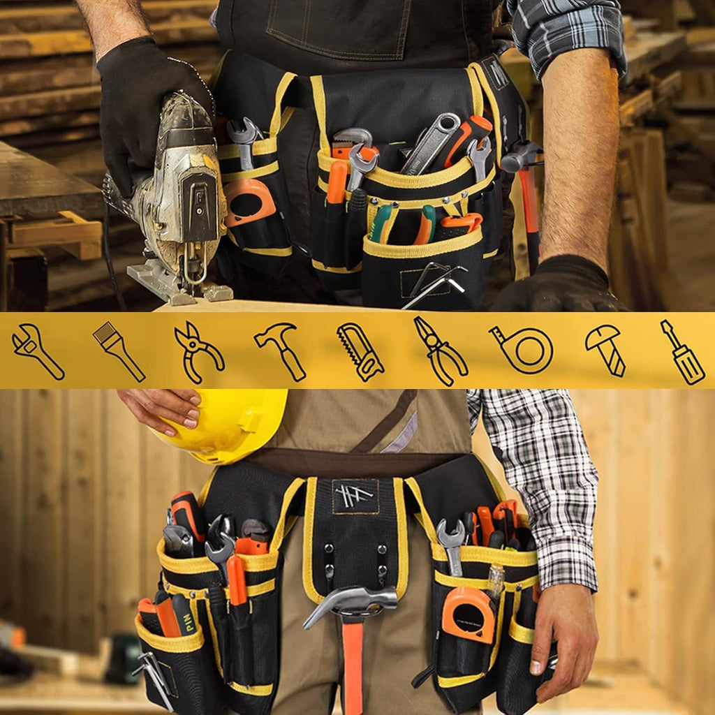 27 Pocket Tool Belt with 3 Magnetic Zones S44653