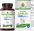 Organic Garlic 1500mg 90 Vegetarian Tablets B742