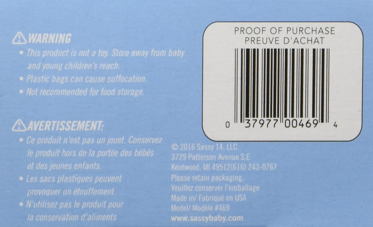 200 Count Disposable Diaper Sacks L4924