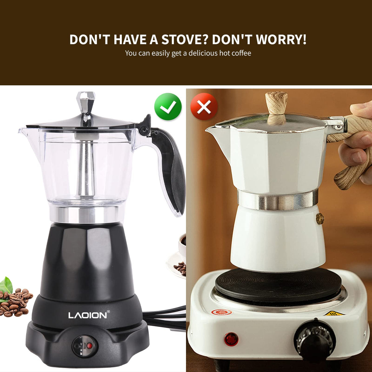 Electric Espresso Coffee Maker S556