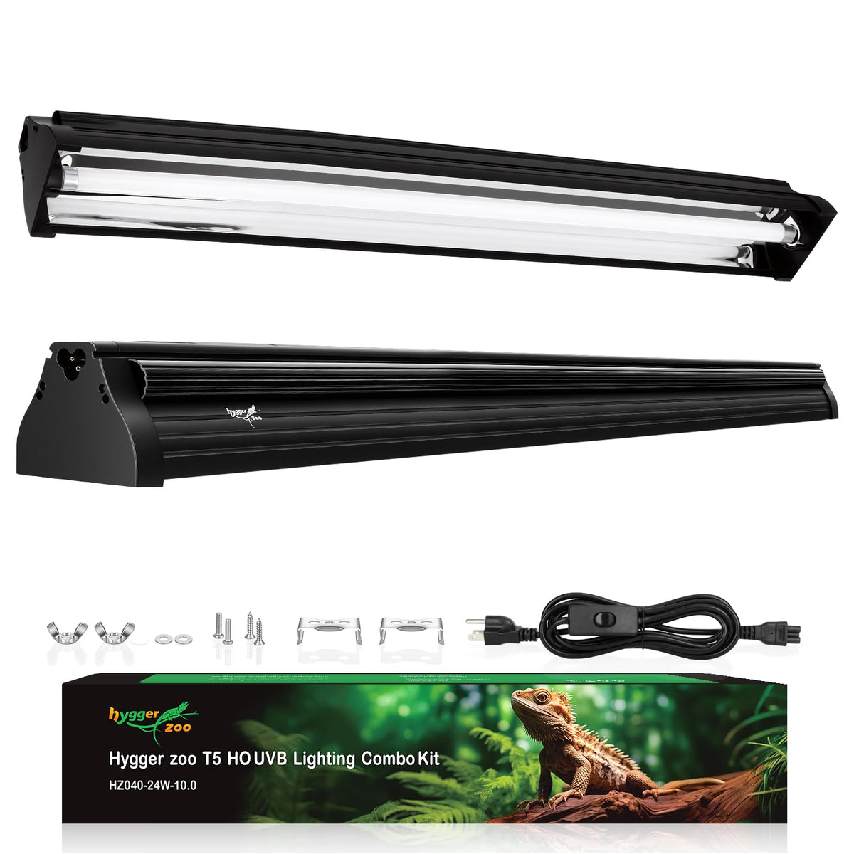 24W UVB Reptile Light Fixture Combo Kit R553695